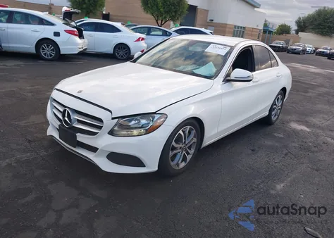 2017 Mercedes-Benz C 300 from USA, damaged, VIN 55SWF4JB6HU217483